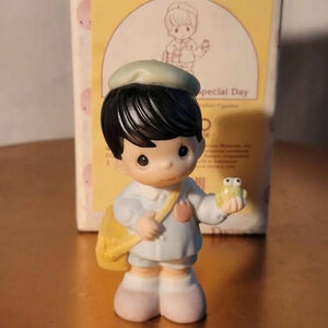 Precious Moments "On Our Way to a Special Day" Boy Figurine